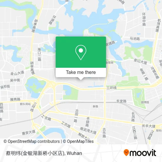 蔡明纬(金银湖新桥小区店) map