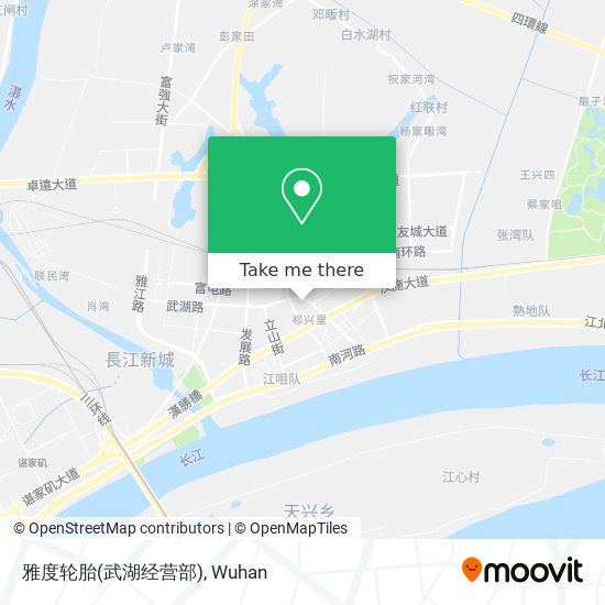 雅度轮胎(武湖经营部) map