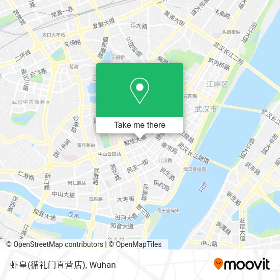 虾皇(循礼门直营店) map
