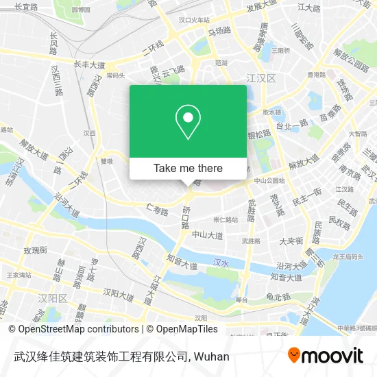 武汉绛佳筑建筑装饰工程有限公司 map