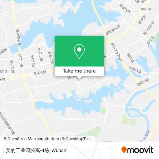 美的工业园公寓-4栋 map