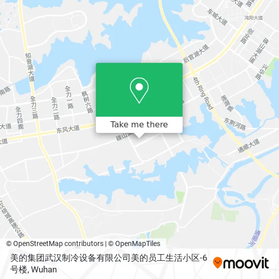 美的集团武汉制冷设备有限公司美的员工生活小区-6号楼 map