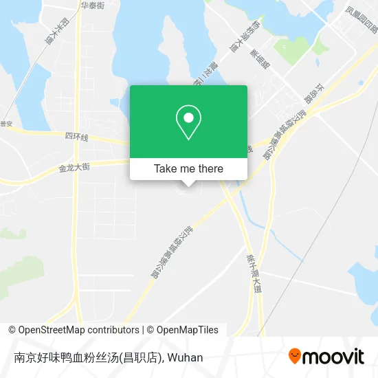 南京好味鸭血粉丝汤(昌职店) map