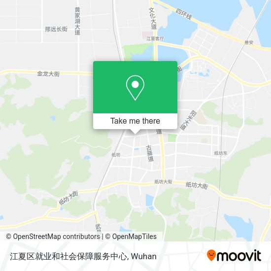 江夏区就业和社会保障服务中心 map