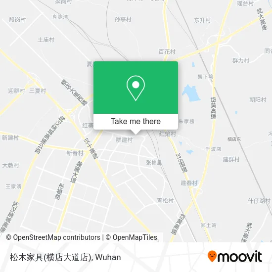 松木家具(横店大道店) map