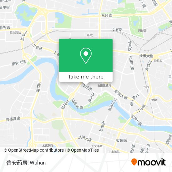 普安药房 map