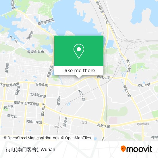 街电(南门客舍) map