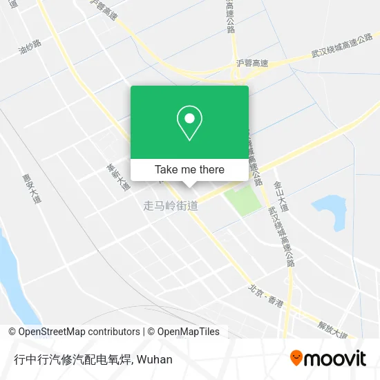 行中行汽修汽配电氧焊 map