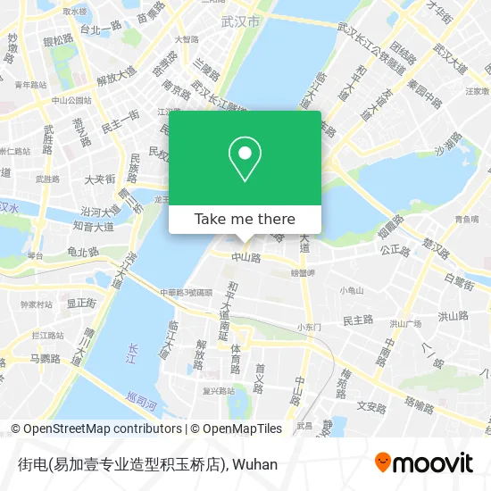 街电(易加壹专业造型积玉桥店) map