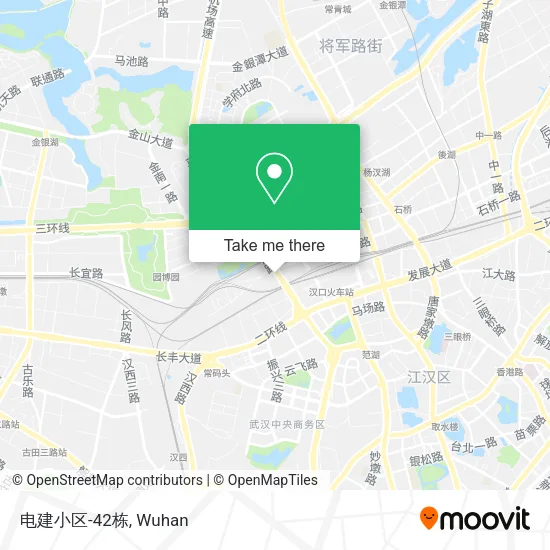 电建小区-42栋 map