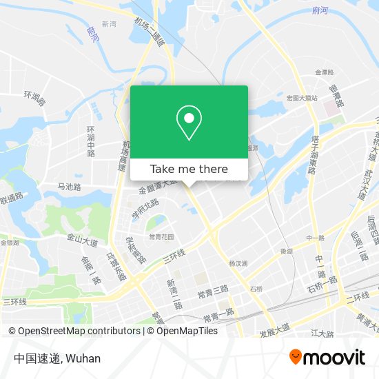 中国速递 map