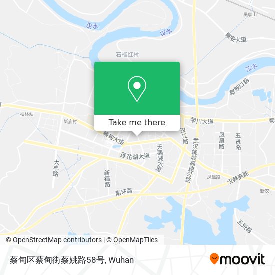 蔡甸区蔡甸街蔡姚路58号 map
