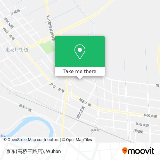 京东(高桥三路店) map