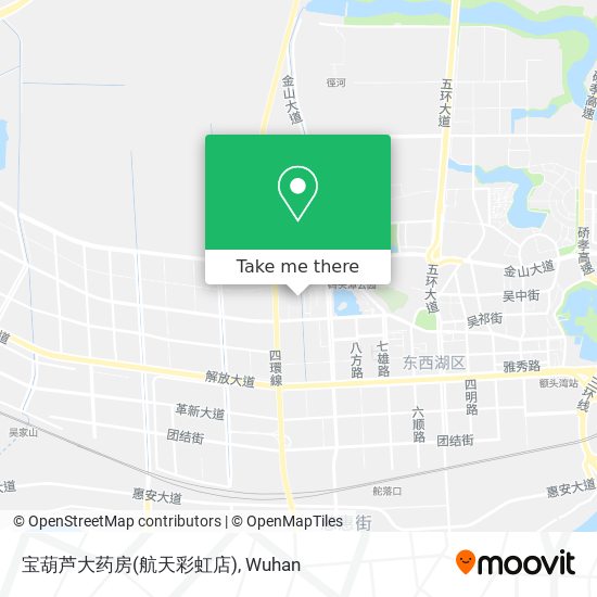 宝葫芦大药房(航天彩虹店) map