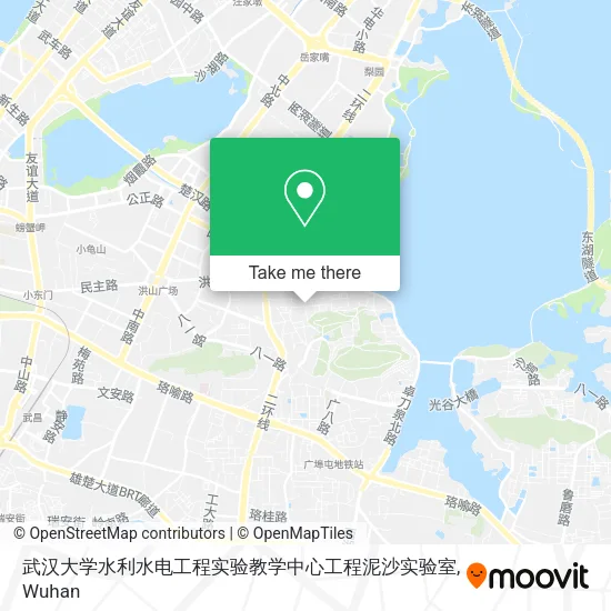 武汉大学水利水电工程实验教学中心工程泥沙实验室 map