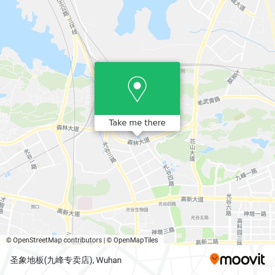 圣象地板(九峰专卖店) map