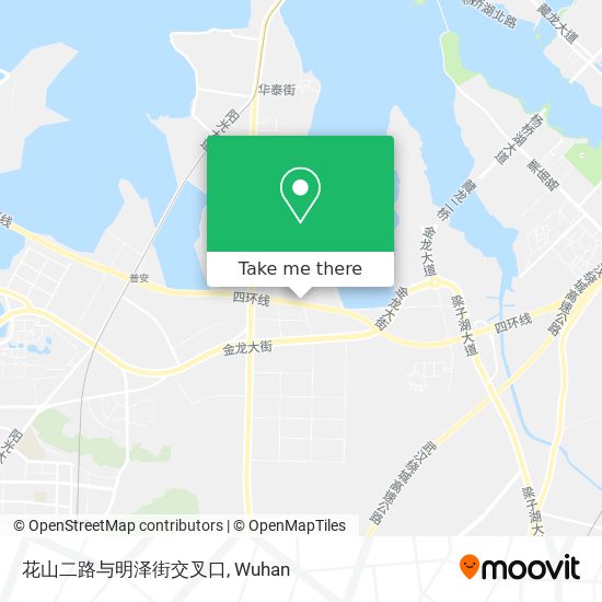花山二路与明泽街交叉口 map