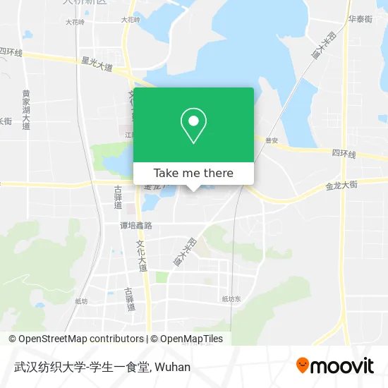 武汉纺织大学-学生一食堂 map