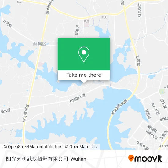 阳光艺树武汉摄影有限公司 map