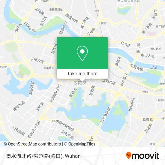 墨水湖北路/紫荆路(路口) map