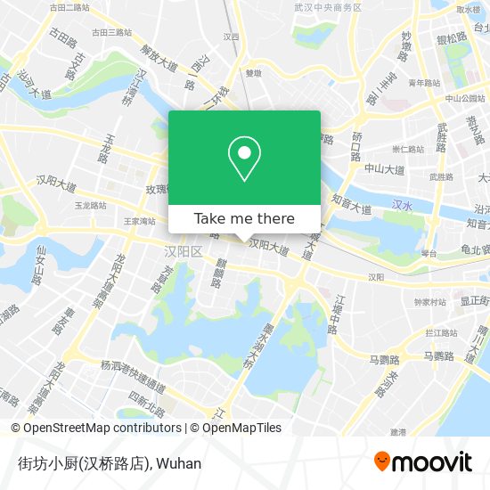 街坊小厨(汉桥路店) map