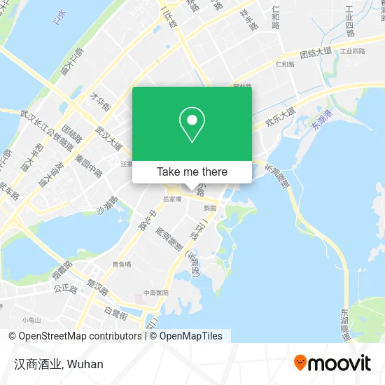 汉商酒业 map