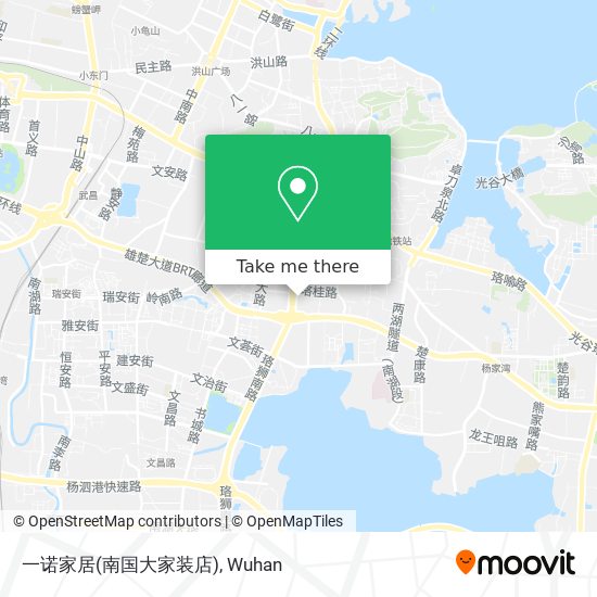 一诺家居(南国大家装店) map