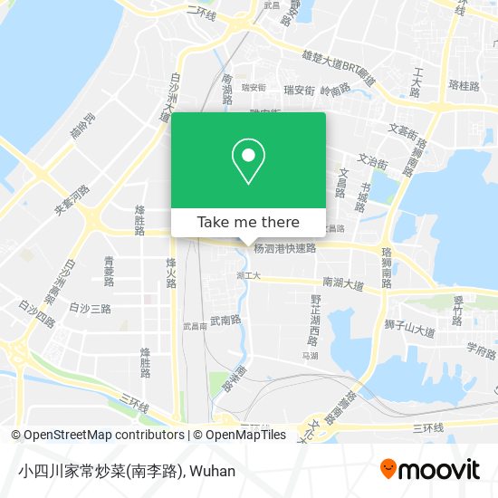 小四川家常炒菜(南李路) map
