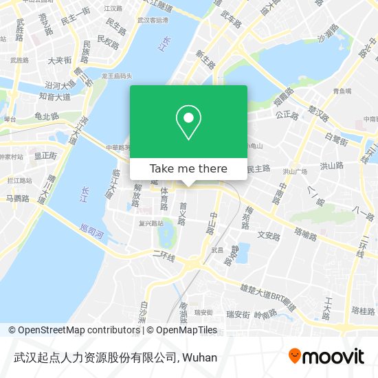 武汉起点人力资源股份有限公司 map