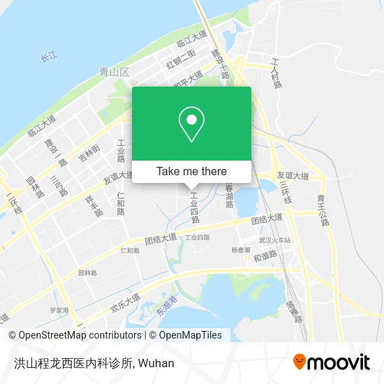 洪山程龙西医内科诊所 map