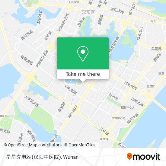 星星充电站(汉阳中医院) map