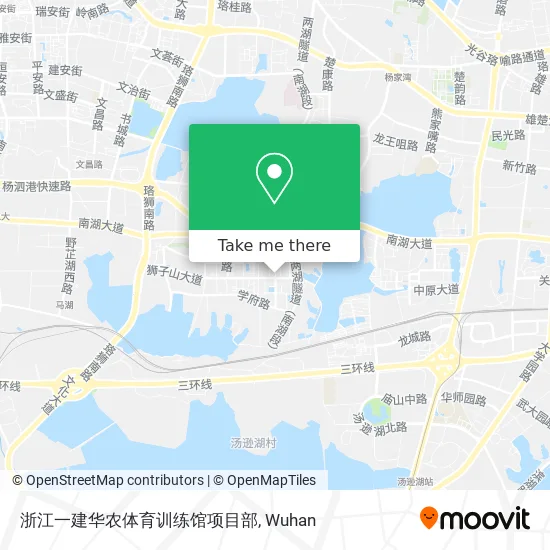 浙江一建华农体育训练馆项目部 map
