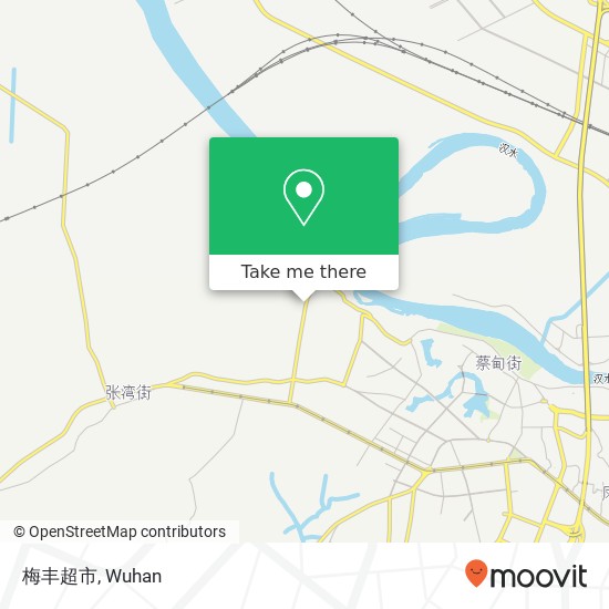 梅丰超市 map