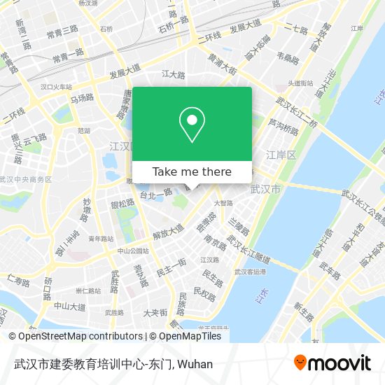 武汉市建委教育培训中心-东门 map