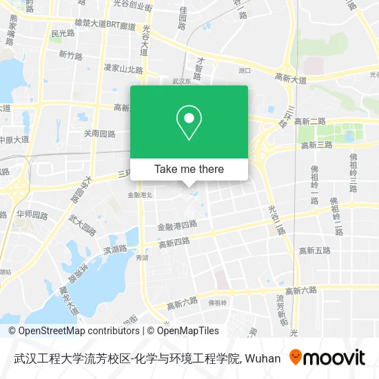 武汉工程大学流芳校区-化学与环境工程学院 map