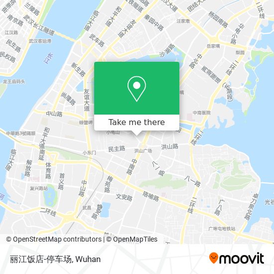 丽江饭店-停车场 map