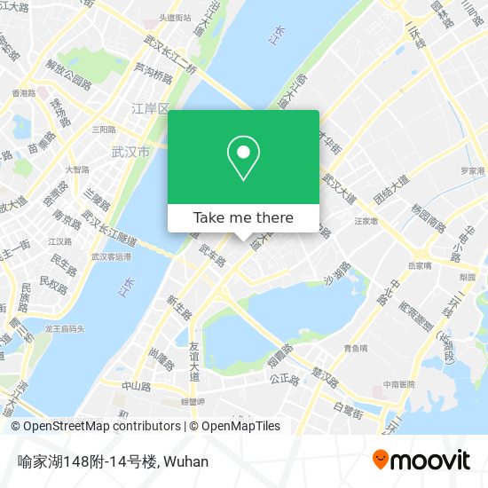 喻家湖148附-14号楼 map