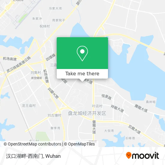 汉口湖畔-西南门 map