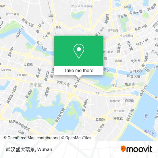 武汉盛大瑞景 map