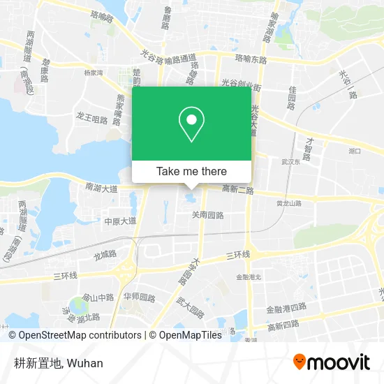 耕新置地 map
