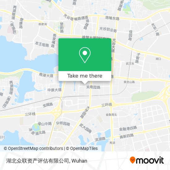 湖北众联资产评估有限公司 map