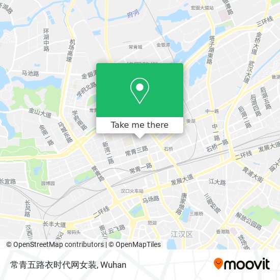常青五路衣时代网女装 map