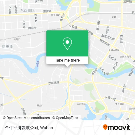 金牛经济发展公司 map