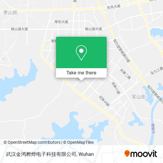 武汉金鸿桦烨电子科技有限公司 map