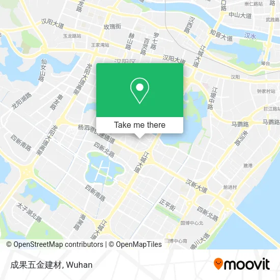 成果五金建材 map