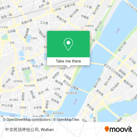 中京民信评估公司 map