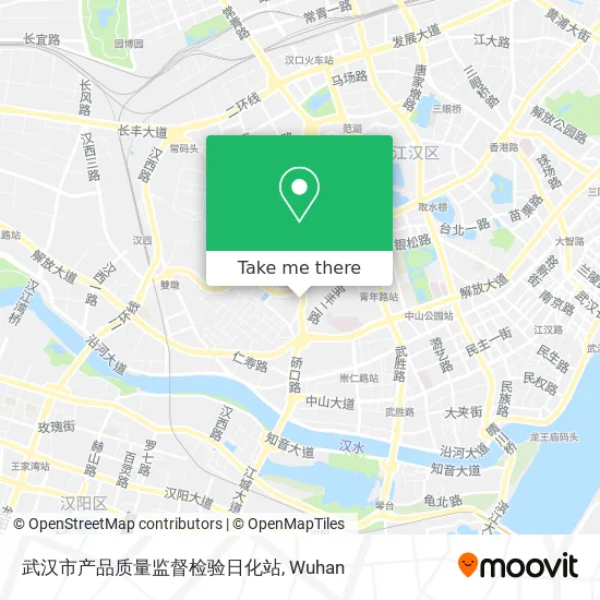 武汉市产品质量监督检验日化站 map