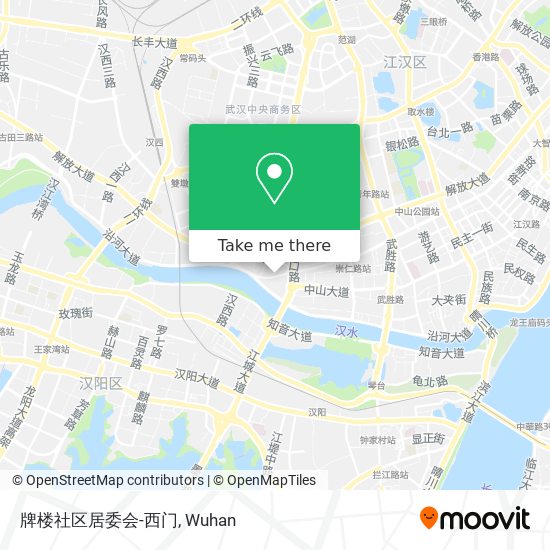 牌楼社区居委会-西门 map