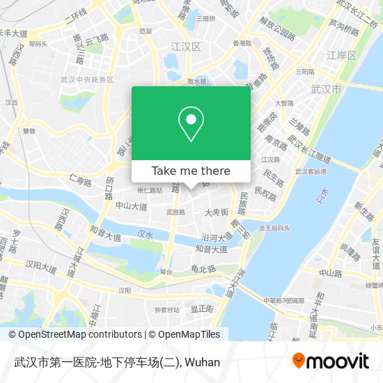 武汉市第一医院-地下停车场(二) map