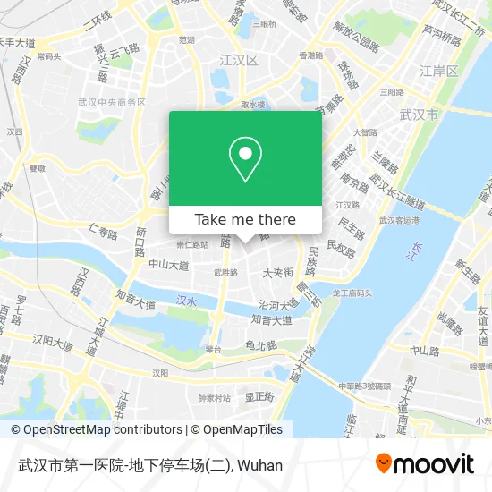 武汉市第一医院-地下停车场(二) map